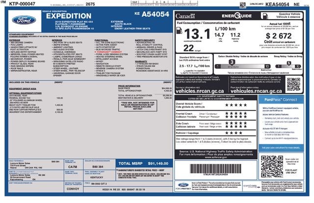 2019 Ford Expedition MAX Platinum