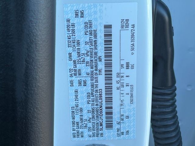 2022 Lincoln Corsair Standard