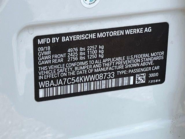2019 BMW 530i xDrive
