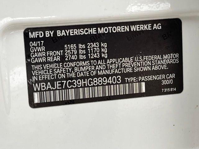 2017 BMW 540i xDrive