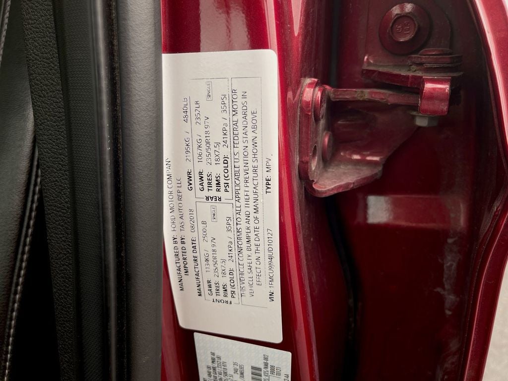 2018 Ford Escape Titanium
