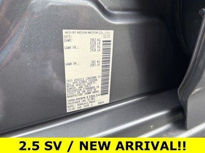 2023 Nissan Altima 2.5 SV