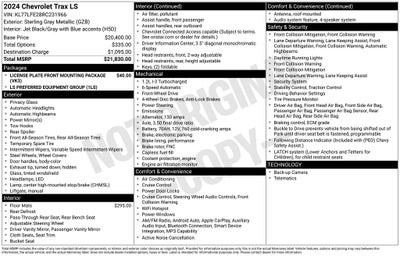 2024 Chevrolet Trax LS