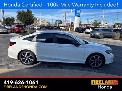 2025 Honda Civic Hybrid Sport