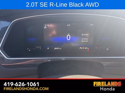 2022 Volkswagen Tiguan 2.0T SE R-Line Black