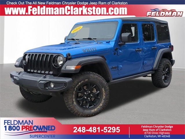 2021 Jeep Wrangler Unlimited Willys