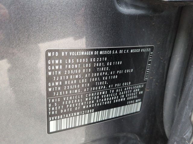 2022 Volkswagen Tiguan 2.0T SE R-Line Black