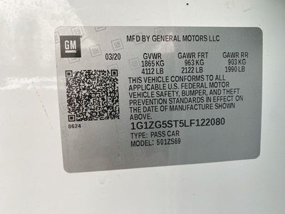 2020 Chevrolet Malibu RS