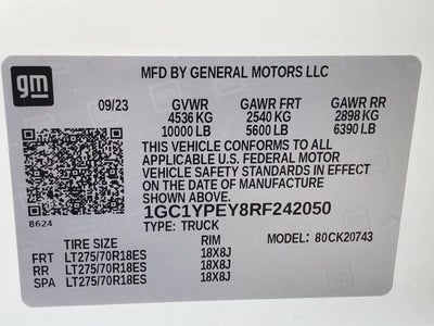 2024 Chevrolet Silverado 2500HD LTZ