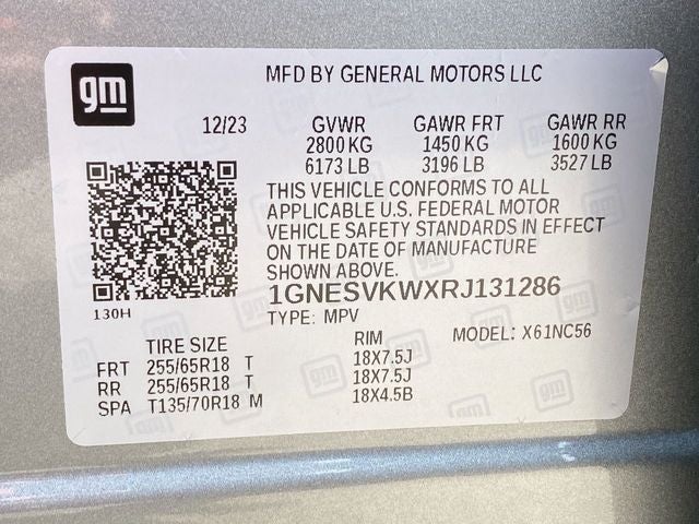 2024 Chevrolet Traverse Limited LT Cloth
