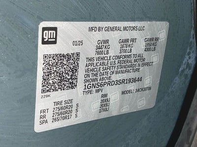 2025 Chevrolet Tahoe Z71