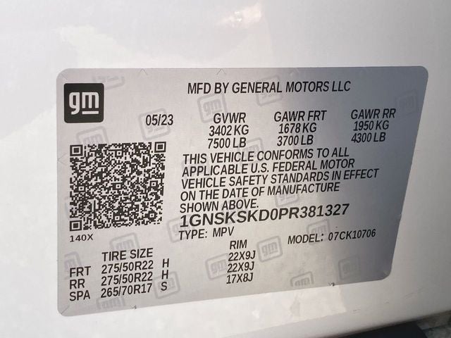 2023 Chevrolet Tahoe Premier