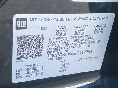 2024 Chevrolet Silverado 1500 LT