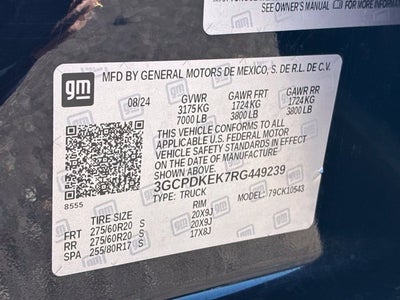 2024 Chevrolet Silverado 1500 LT