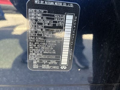 2019 INFINITI QX50 ESSENTIAL