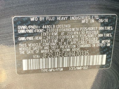 2017 Subaru Forester 2.5i Premium