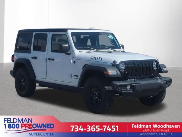 2023 Jeep Wrangler 4-Door Willys Sport 4x4