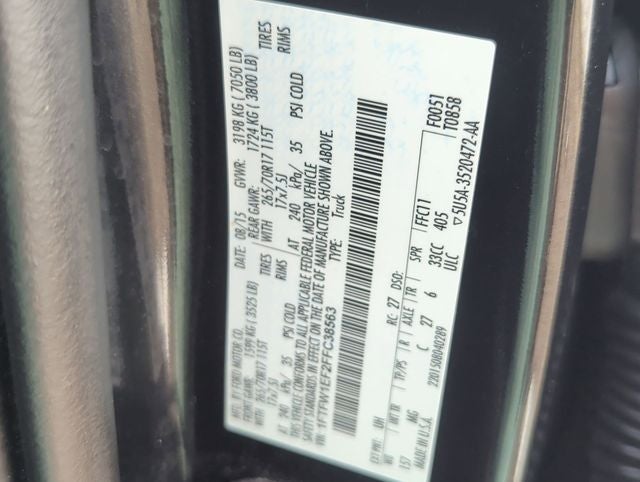 2015 Ford F-150 Base