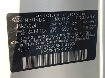 2024 Genesis G70 2.5T