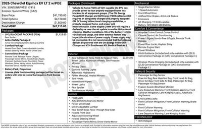 2026 Chevrolet Equinox EV LT