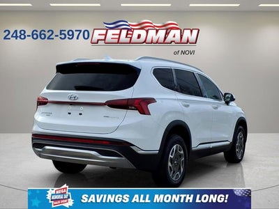 2021 Hyundai Santa Fe Hybrid Blue