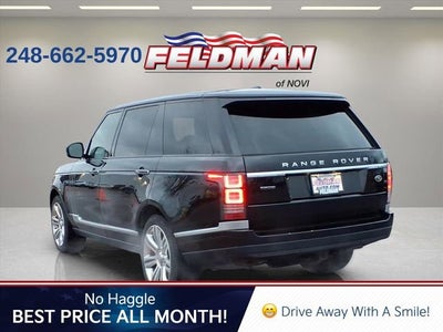 2015 Land Rover Range Rover 5.0L V8 Supercharged Autobiography Black