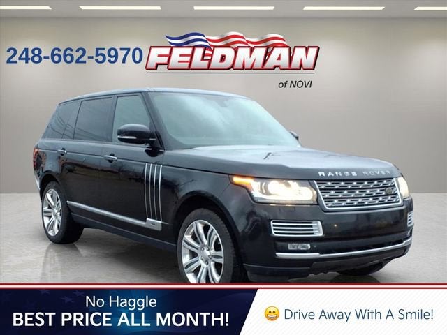 2015 Land Rover Range Rover 5.0L V8 Supercharged Autobiography Black