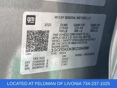2024 Chevrolet Silverado 1500 LT (2FL)