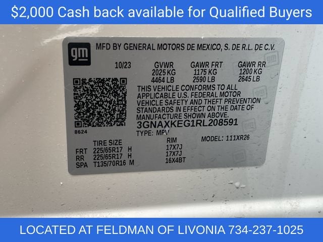 2026 Chevrolet Equinox LT