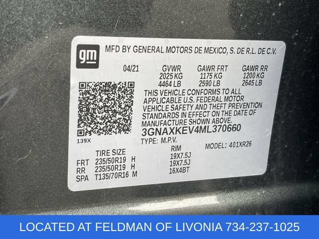 2021 Chevrolet Equinox LT