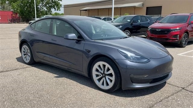 Used 2022 Tesla Model 3  with VIN 5YJ3E1EAXNF187326 for sale in Columbus, OH