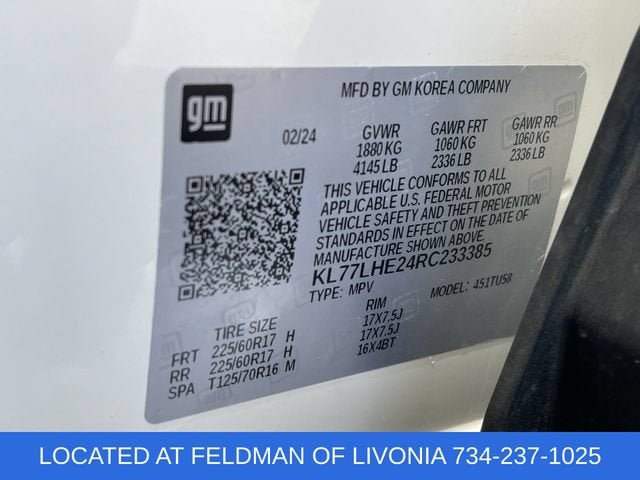 2024 Chevrolet Trax LT