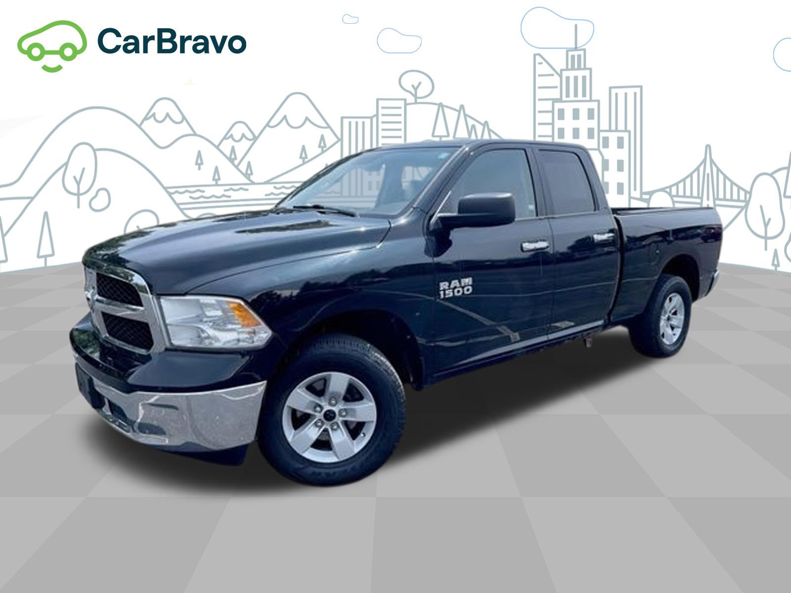 2017 RAM 1500 SLT Quad Cab 4x4 6'4" Box