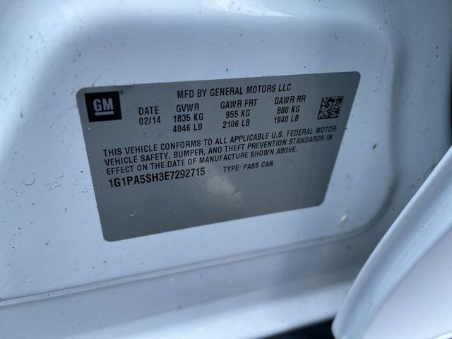 2014 Chevrolet Cruze LS