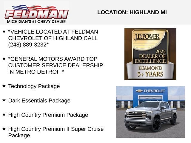 2026 Chevrolet Silverado 1500 High Country