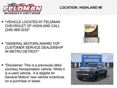 2026 Chevrolet Suburban Premier