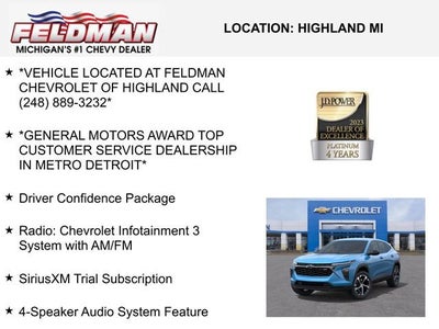 2026 Chevrolet Trax 1RS