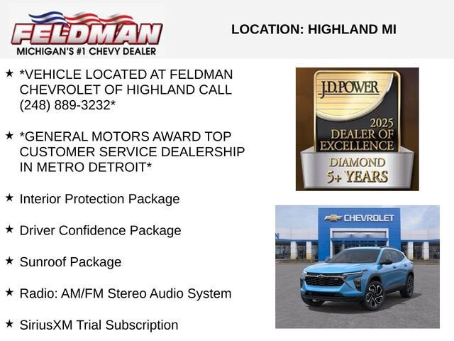 2026 Chevrolet Trax 2RS