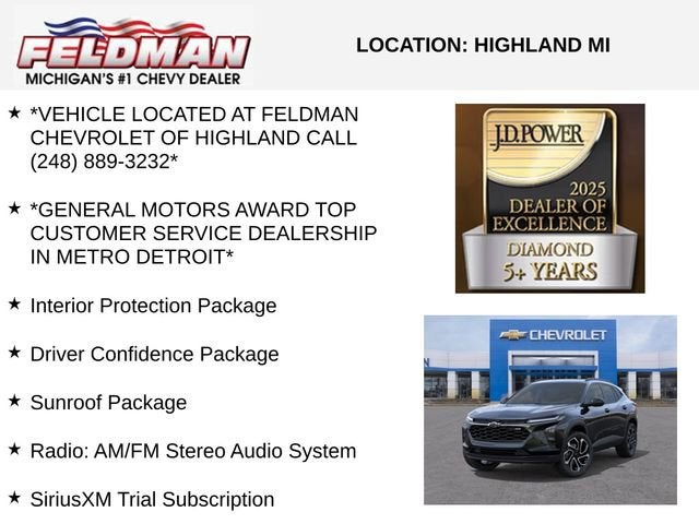 2026 Chevrolet Trax 2RS