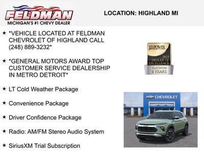 2026 Chevrolet Trailblazer LT