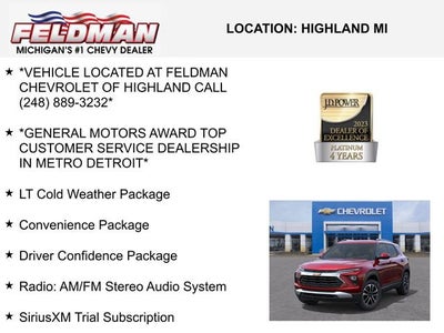 2026 Chevrolet Trailblazer LT