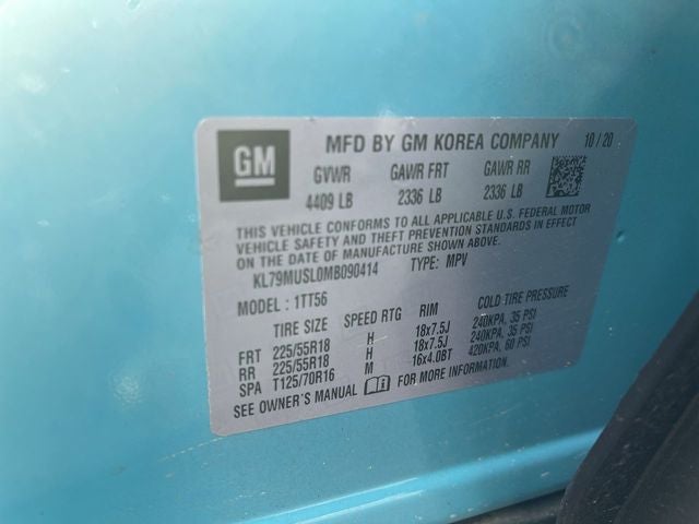 2021 Chevrolet Trailblazer RS