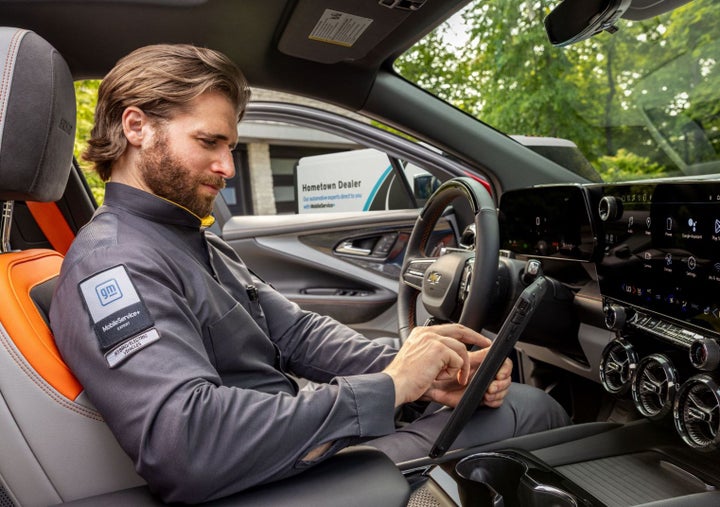 Mark Wahlberg Chevrolet Mobile Service Technician