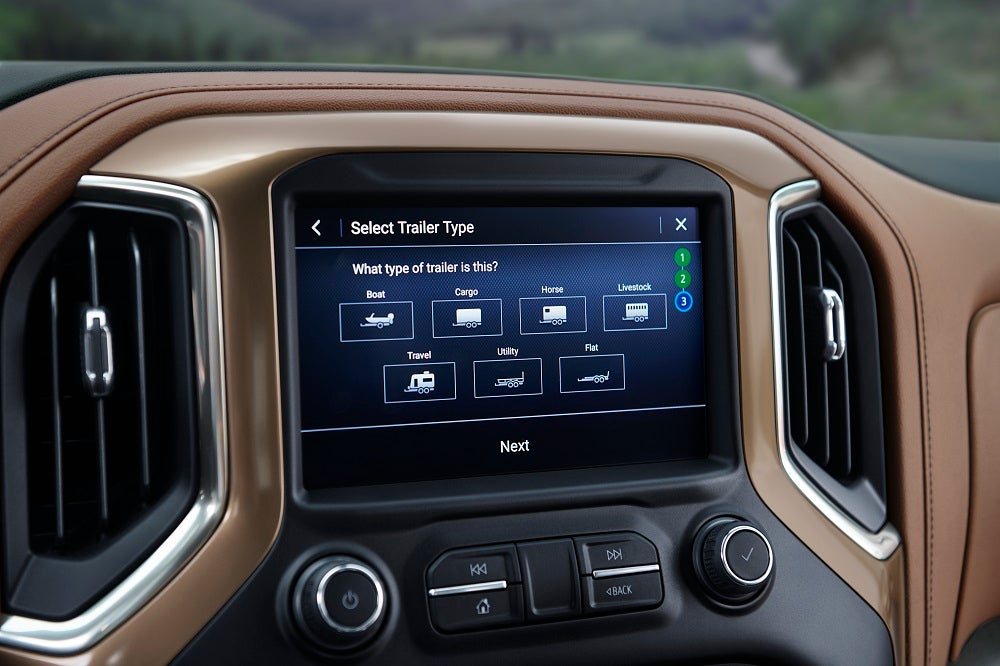 2019 Chevy Silverado Dashboard Safety Features 