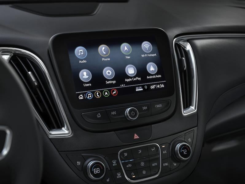 2019 Chevy Malibu Interior Technology